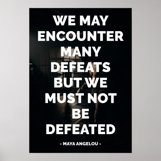 有名やる気を起こさせるで感動的引用文 ポスター (正面)