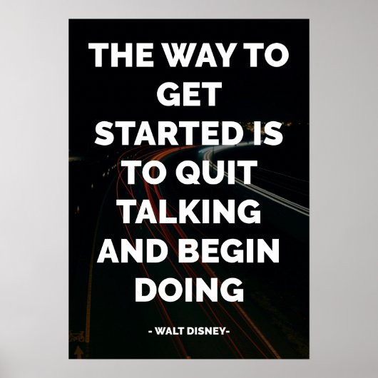 有名やる気を起こさせるで感動的引用文 ポスター (正面)