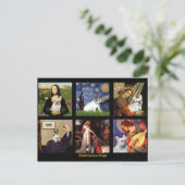 有名アートフレンチブルドッグ総合 ポストカード (スタンド正面)