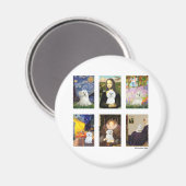 有名アートマルチーズ複合澄ん品 マグネット (正面/裏面)