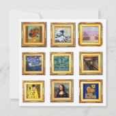 有名アートワーク カード (正面)