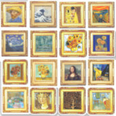 有名アートワーク シール (正面)