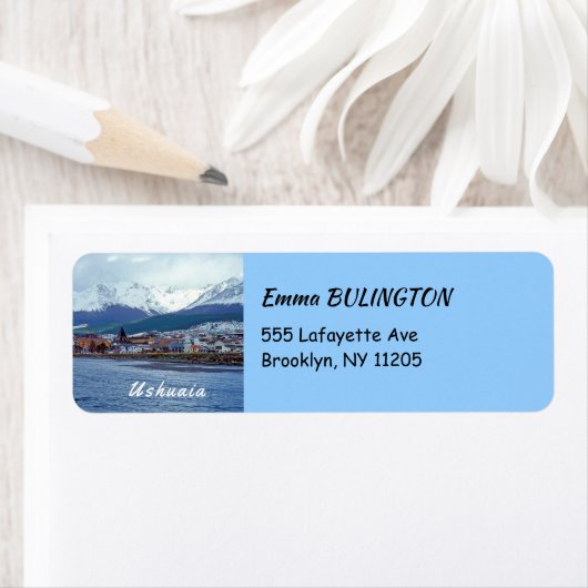 有名ウシュアイア-ティエラデルフエゴ（アルゼンチン） ラベル (インサイチュ)