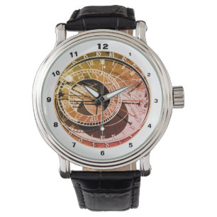 有名オーロー・アンド・アテノミック・クロック・プラハ/チェコ 腕時計