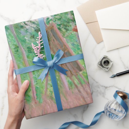有名クロードモネ絵画のラッピング紙 ラッピングペーパー (ギフト)