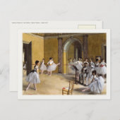 有名バレエ団絵画葉書 ポストカード (正面/裏面)