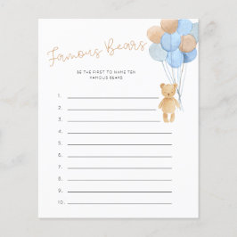 有名ベアーズゲームブルータン風船