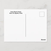 有名マグノリアアベニュー ポストカード (裏面)