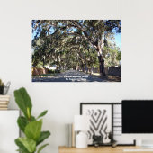 有名マグノリア通り聖オーガスティン… ポスター (ホームオフィス)