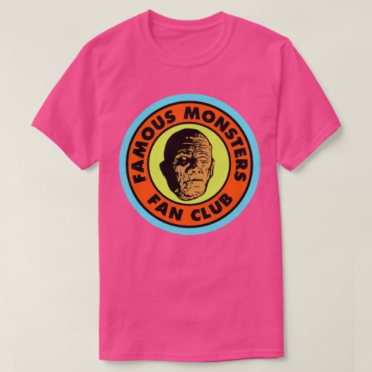 有名モンスターズファンクラブザ・ミイラ Tシャツ (デザイン正面)