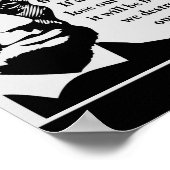 有名リンカーン愛国的引用文 ポスター (角)