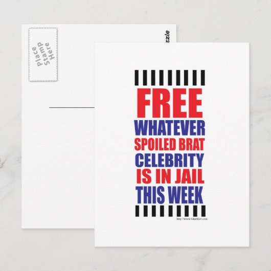 有名人を解放 ポストカード (正面/裏面)