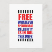 有名人を解放 ポストカード (正面)