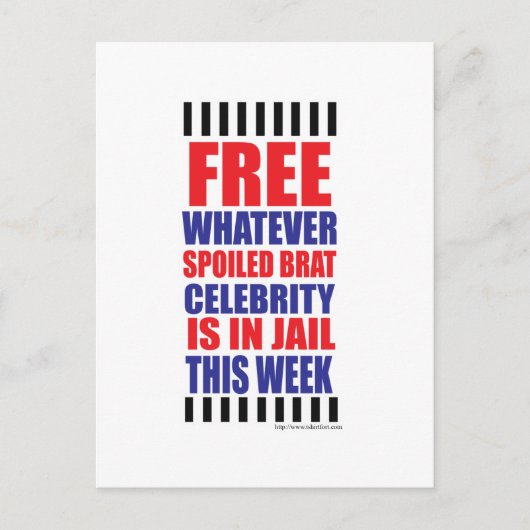 有名人を解放 ポストカード (正面)