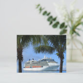 有名人シルエットクルーズトゥパラダイス ポストカード (スタンド正面)