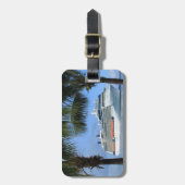 有名人シルエットクルーズトゥパラダイス ラゲッジタグ (正面縦)