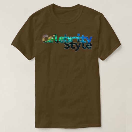 有名人スタイル Tシャツ (デザイン正面)