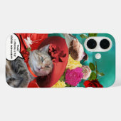 有名人猫プリンセス装置、鳩つき赤帽子 Case-Mate iPhoneケース (裏面 (横))