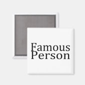 有名人 マグネット (正面/裏面)