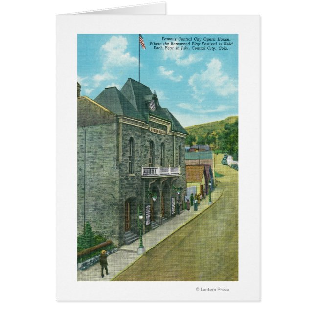 有名歌劇場の外観 (正面)