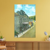 有名歌劇場の外観 キャンバスプリント (インサイチュ (リビング))