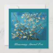 有名素晴らし美術ブライダルシャワーパーティー 招待状 (裏面)