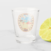 有場 ショットグラス (裏面)