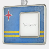 有場 シルバープレートフレームオーナメント (左)