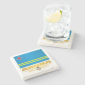 有場 ストーンコースター (横)