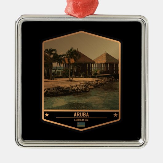 有場 メタルオーナメント (正面)