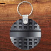 有孔金属 キーホルダー (正面)