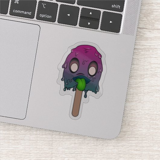 有害なアイスクリーム、アイスクリームモンスター シール (詳細)