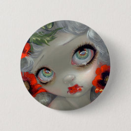 "有害な美しいIII: アオイケシ"ボタン 缶バッジ