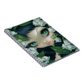 有害な美しいXI: 谷のノートのユリ ノートブック (右側)