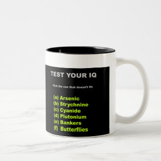 有害な銀行家のマグ ツートーンマグカップ