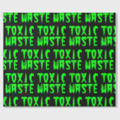 有害廃棄物の包装紙 ラッピングペーパー (フラット)