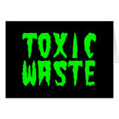 有害廃棄物カード (正面横)