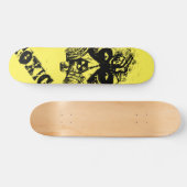 有害廃棄物スケートボードデッキデザイン スケートボード (横)