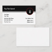 有害生物の防除及び駆除 名刺 (正面/裏面)