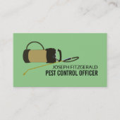 有害生物防除剤ポンプ、有害生物防除剤 名刺 (正面)