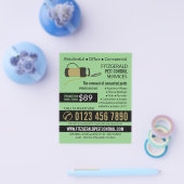 有害生物防除剤ポンプ、有害生物防除広告剤 チラシ (シングル)