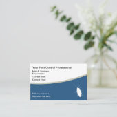 有害生物防除駆除テーマ名刺 名刺 (スタンド正面)