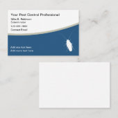 有害生物防除駆除テーマ名刺 名刺 (正面/裏面)