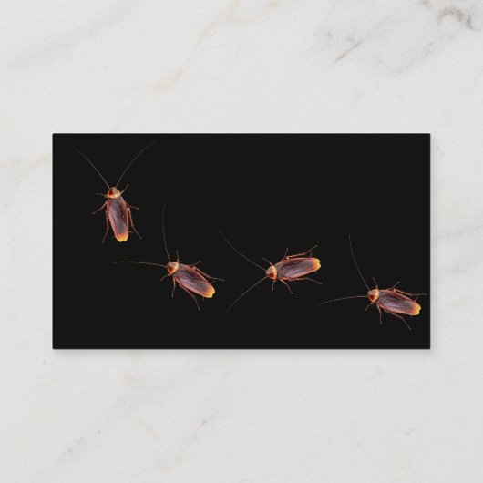 有害生物防除駆除剤の名刺 名刺 (裏面)