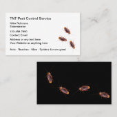 有害生物防除駆除剤の名刺 名刺 (正面/裏面)