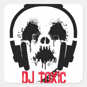 有害DJ スクエアシール
