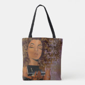 有徳の女性のトートバック トートバッグ (裏面)