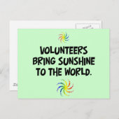 有志が日を照らす ポストカード (正面/裏面)