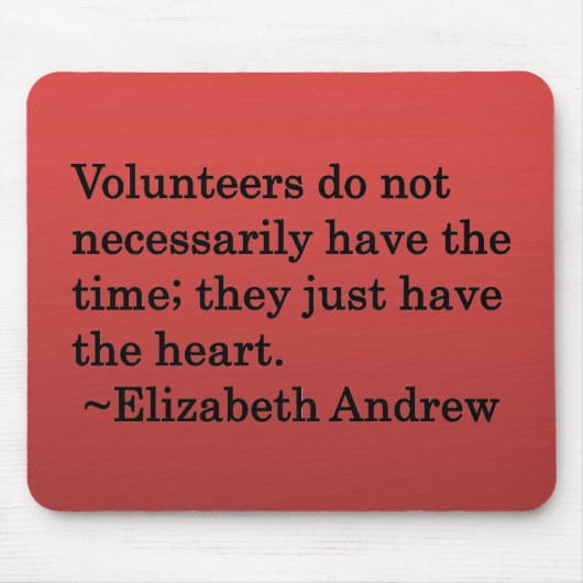 有志のハート マウスパッド (正面)