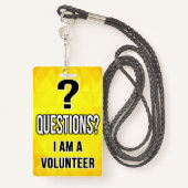 有志のバッジ バッジ (裏面ランヤード)